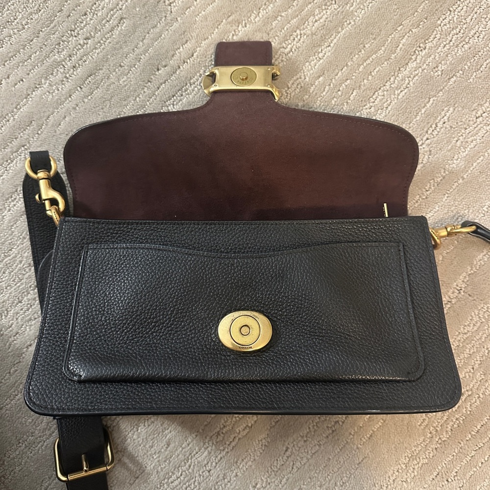 Coach Black Tabby Shoulder Bag - Picture 4 of 12